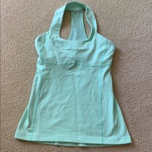Lululemon Mint Green Scoopneck Top